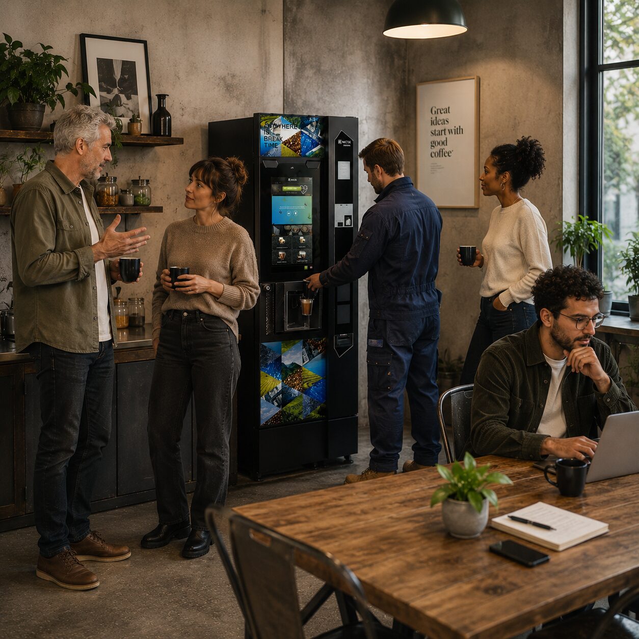 distributeur de café entreprise ile de france
